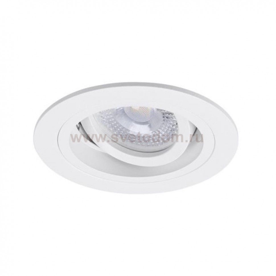 Светильник точечный встраиваемый со сменной лампой Arte Lamp A2177PL-1WH TARF