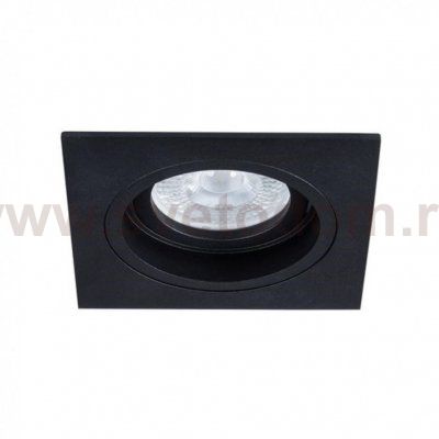 Светильник точечный встраиваемый со сменной лампой Arte Lamp A2178PL-1BK TARF