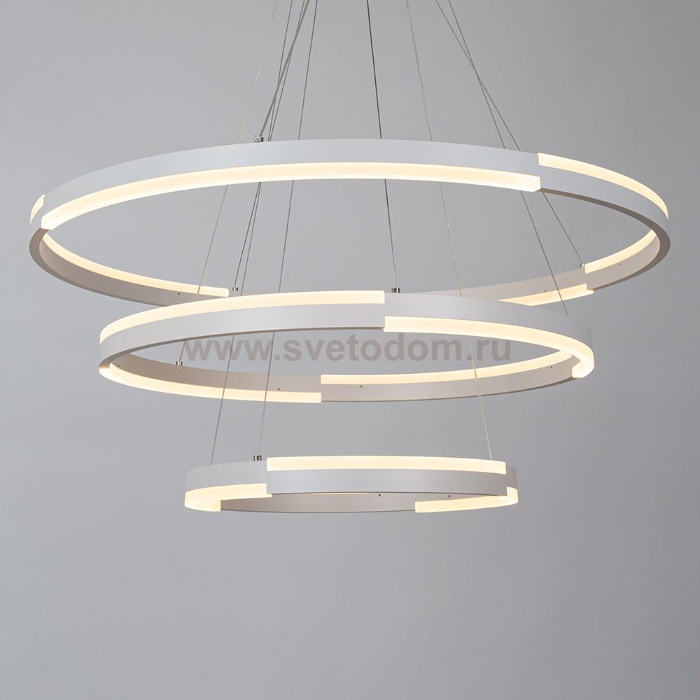Люстра на 3 кольца 850мм 60W Arte Lamp A2180SP-60WH