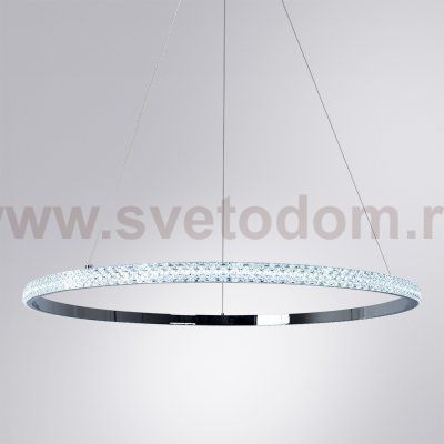 Люстра светодиодная кольцо 600мм 60Вт хром Arte Lamp A2182SP-60CC