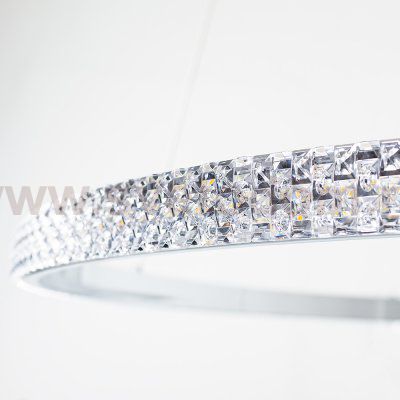 Светильник светодиодное кольцо хрусталированное 800мм 80Вт Arte Lamp A2182SP-80CC