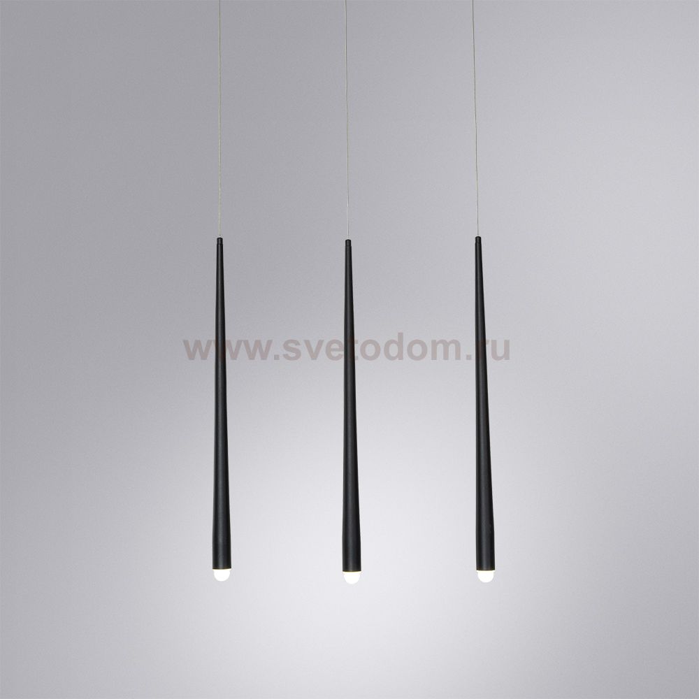 Светильник тройной Arte lamp A2191SP-18BK FRANKIE