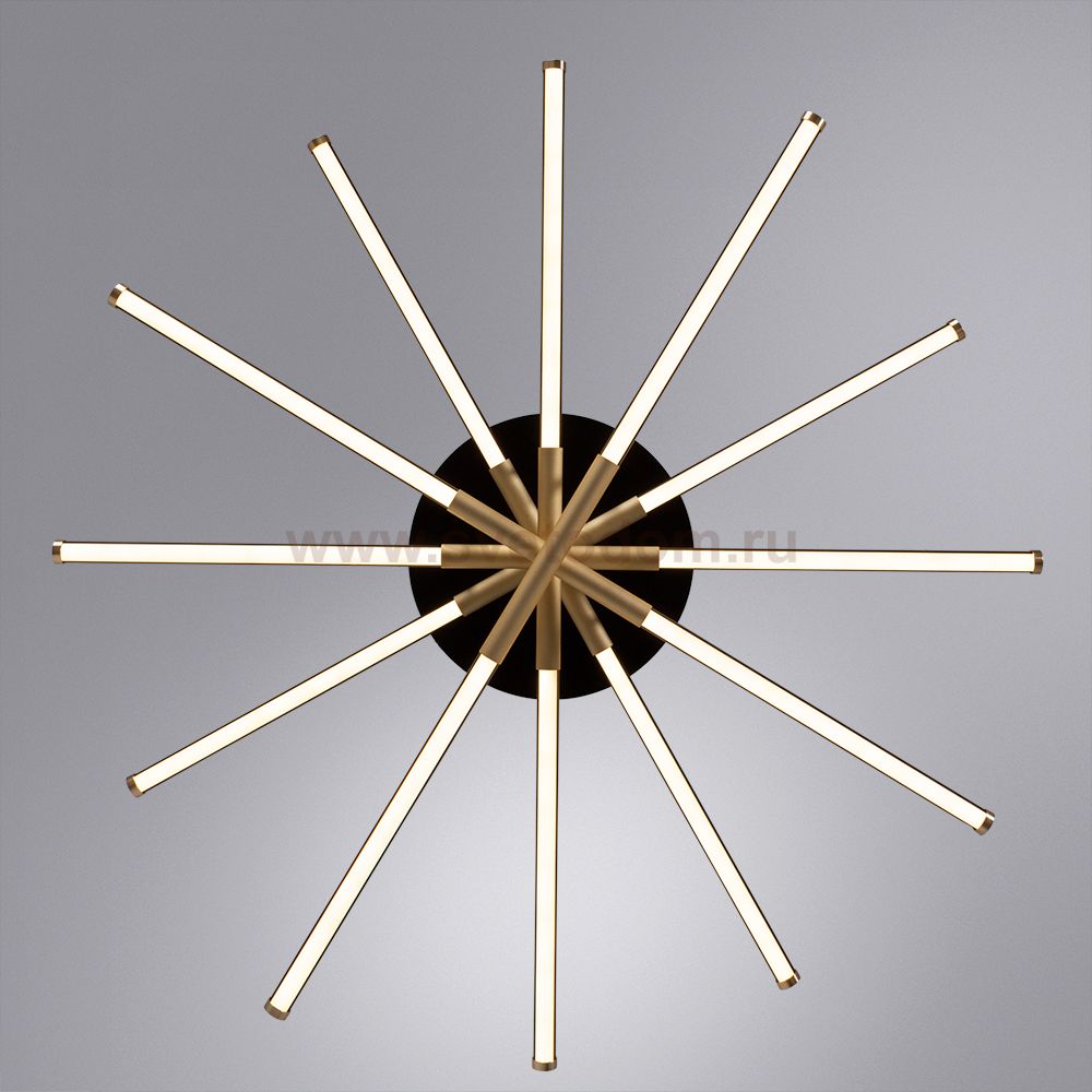 Люстра потолочная с пультом Arte lamp A2199PL-6BK FERNANDO