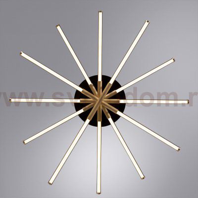 Люстра потолочная с пультом Arte lamp A2199PL-6BK FERNANDO