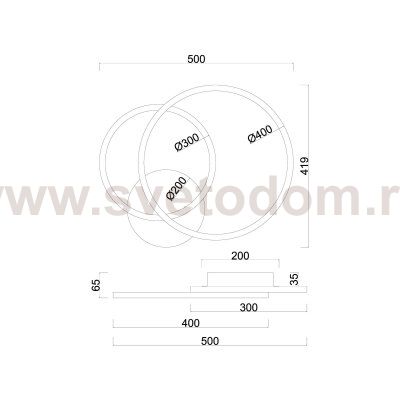 Потолочные люстры Arte lamp A2211PL-48BK MARSIC