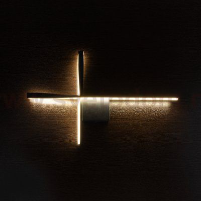 Настенный светильник Arte lamp A2217AP-2BK ACRUX