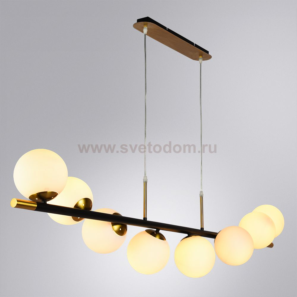 Подвесная люстра Arte lamp A2224SP-8BK ALCOR