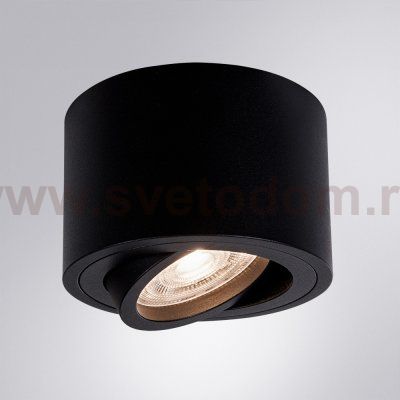 Точечный накладной светильник Arte Lamp A2260PL-1BK UNITO