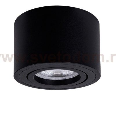 Точечный накладной светильник Arte Lamp A2260PL-1BK UNITO