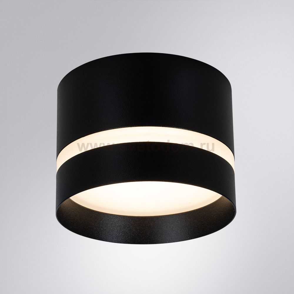 Точечный накладной светильник Arte lamp A2265PL-1BK IMAI