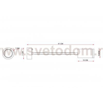 Накладной светильник спот Arte Lamp A2266AP-1WH IMAI