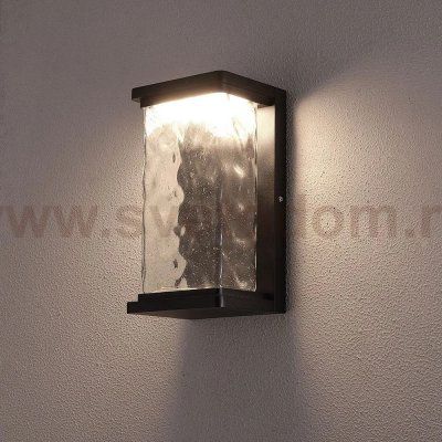 Уличный настенный светильник Arte Lamp A2313AL-1BK ATLANTIS