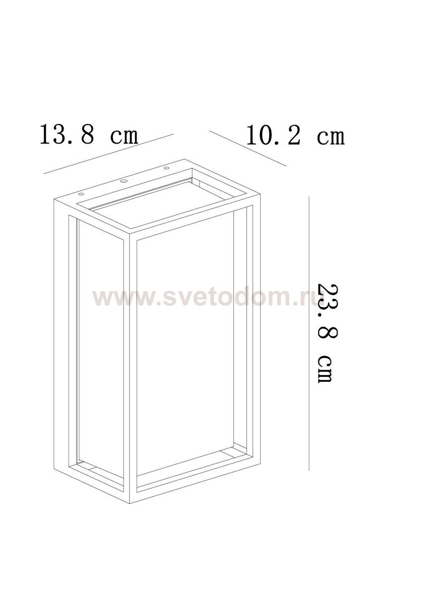 Уличный светильник Arte Lamp A2322AL-1BR MARFIK