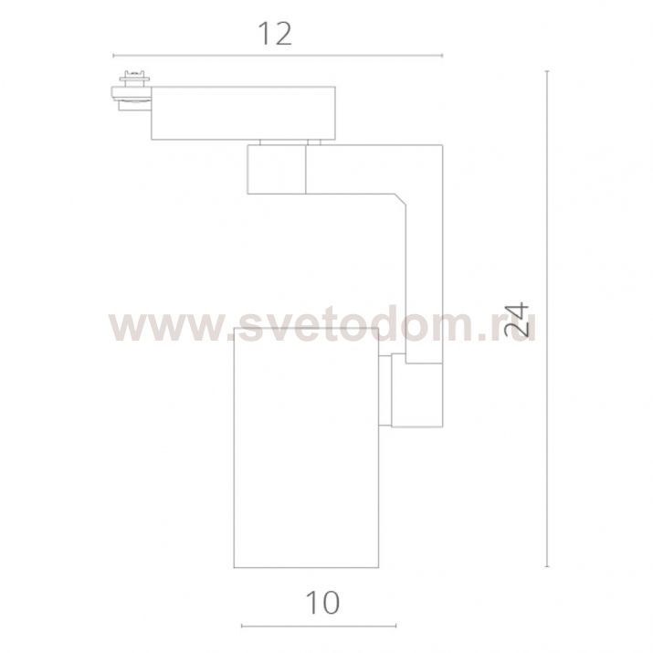 Светильник потолочный Arte lamp A2331PL-1WH TRACCIA