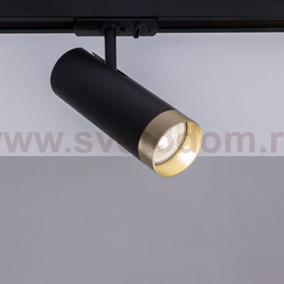 Трековый светильник однофазный Arte Lamp A2356PL-1BK TOPIC