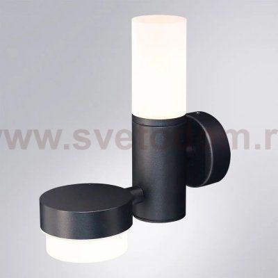 Уличный настенный светильник Arte Lamp A2360AL-2BK BUDAPEST