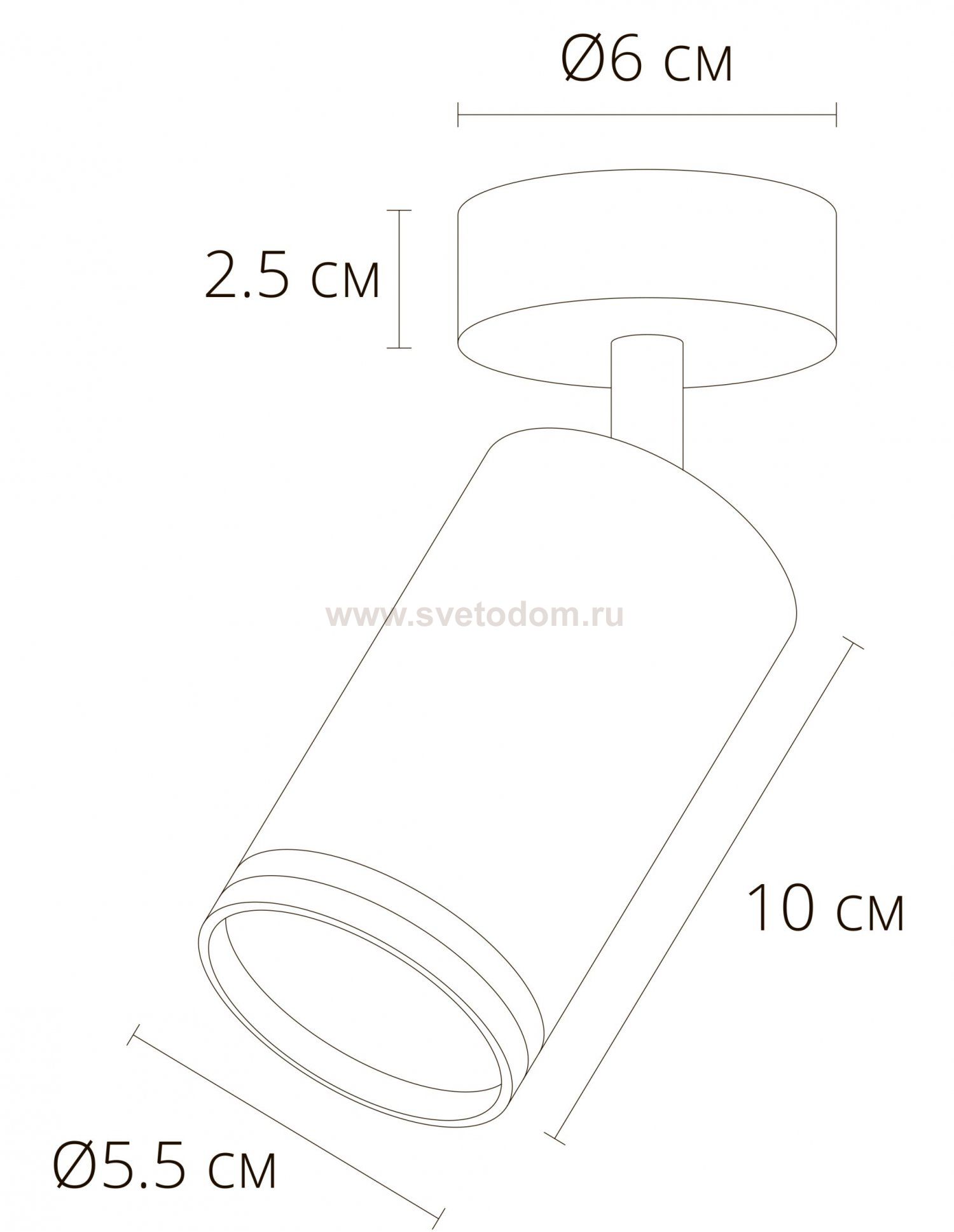 Светильники точечные накладные со сменной лампой Arte Lamp A2365PL-1BK IMAI