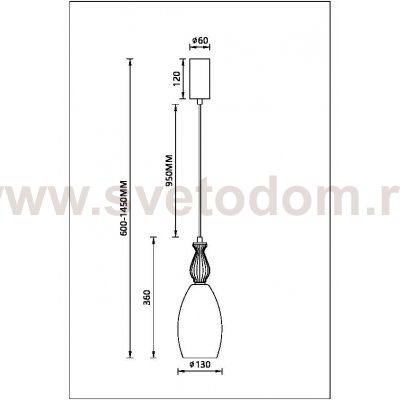 Подвес Arte Lamp A2405SP-9PK CORAL
