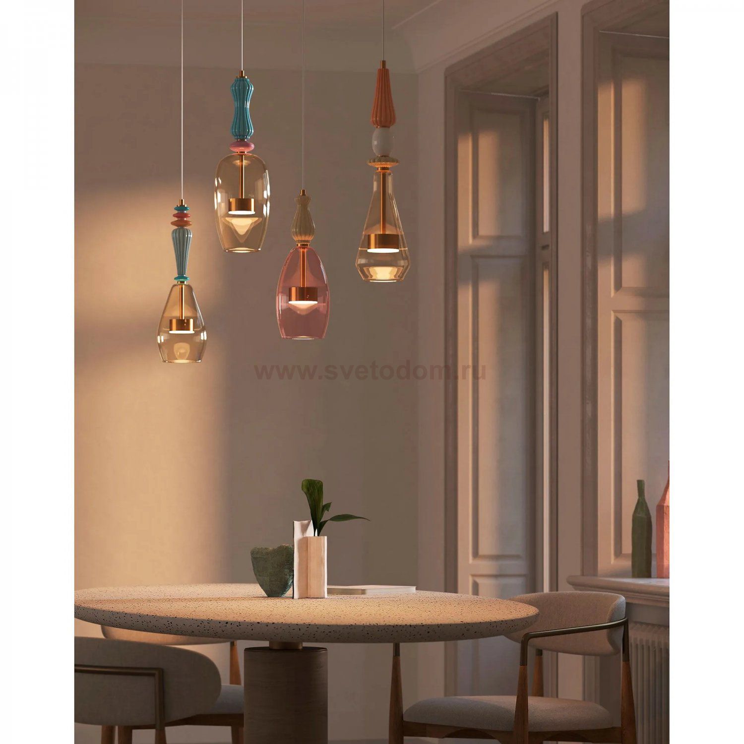 Подвес Arte Lamp A2405SP-9YL CORAL