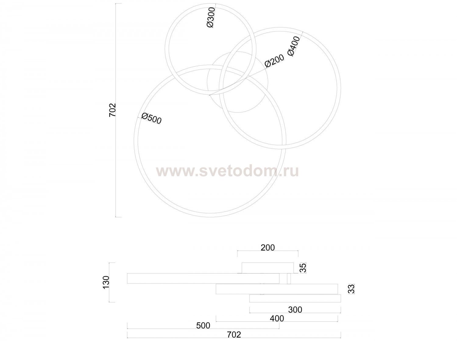 Люстра потолочная Arte Lamp A2426PL-3BK SIERRA