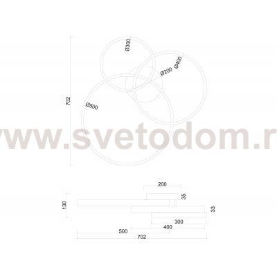 Люстра потолочная Arte Lamp A2426PL-3GO SIERRA