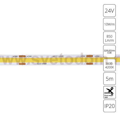 Светодиодная лента Arte Lamp A2432008-02-4K LANE