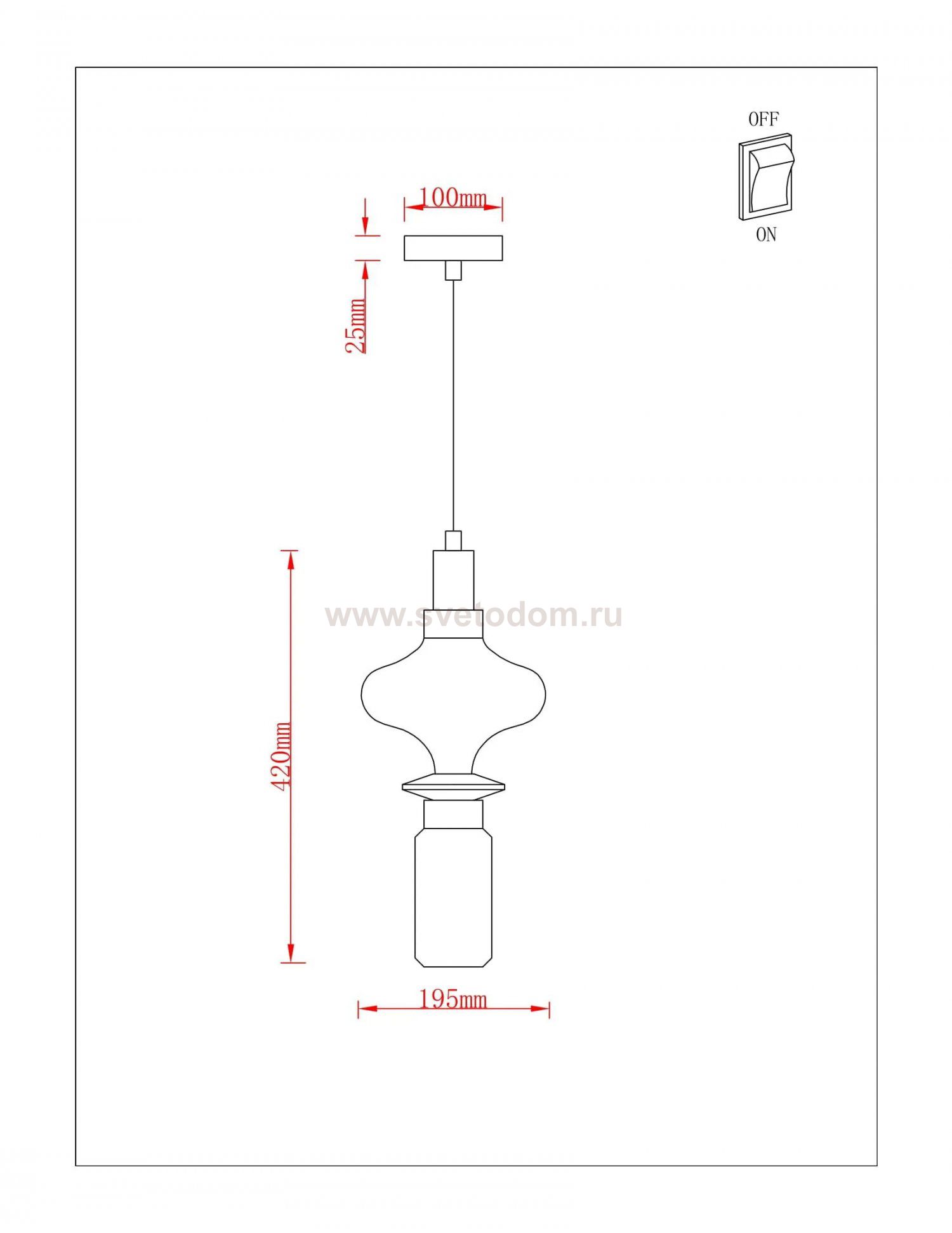 Подвес Arte Lamp A2442SP-10PB FIORATO