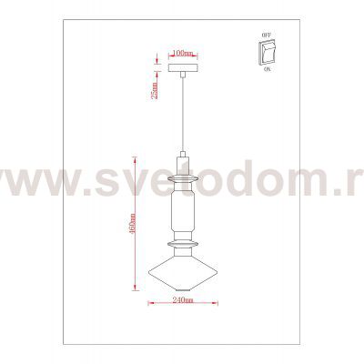 Подвес Arte Lamp A2442SP-11PB FIORATO