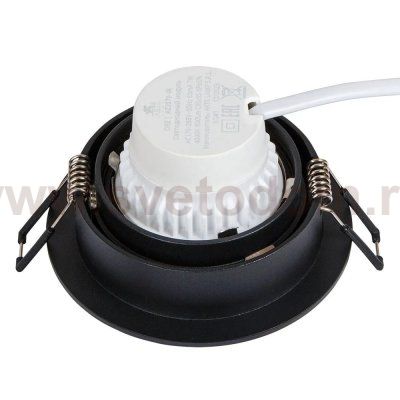Точечный встраиваемый светильник Arte Lamp A2464PL-1BK IMAI