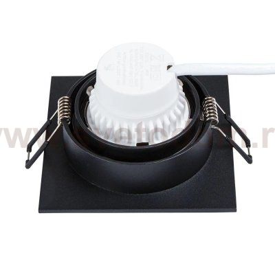 Точечный встраиваемый светильник Arte Lamp A2465PL-1BK IMAI