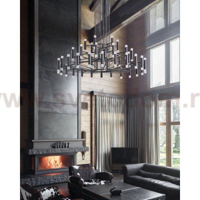 Светильник подвесной Arte Lamp A2482SP-84BK EMPIRE