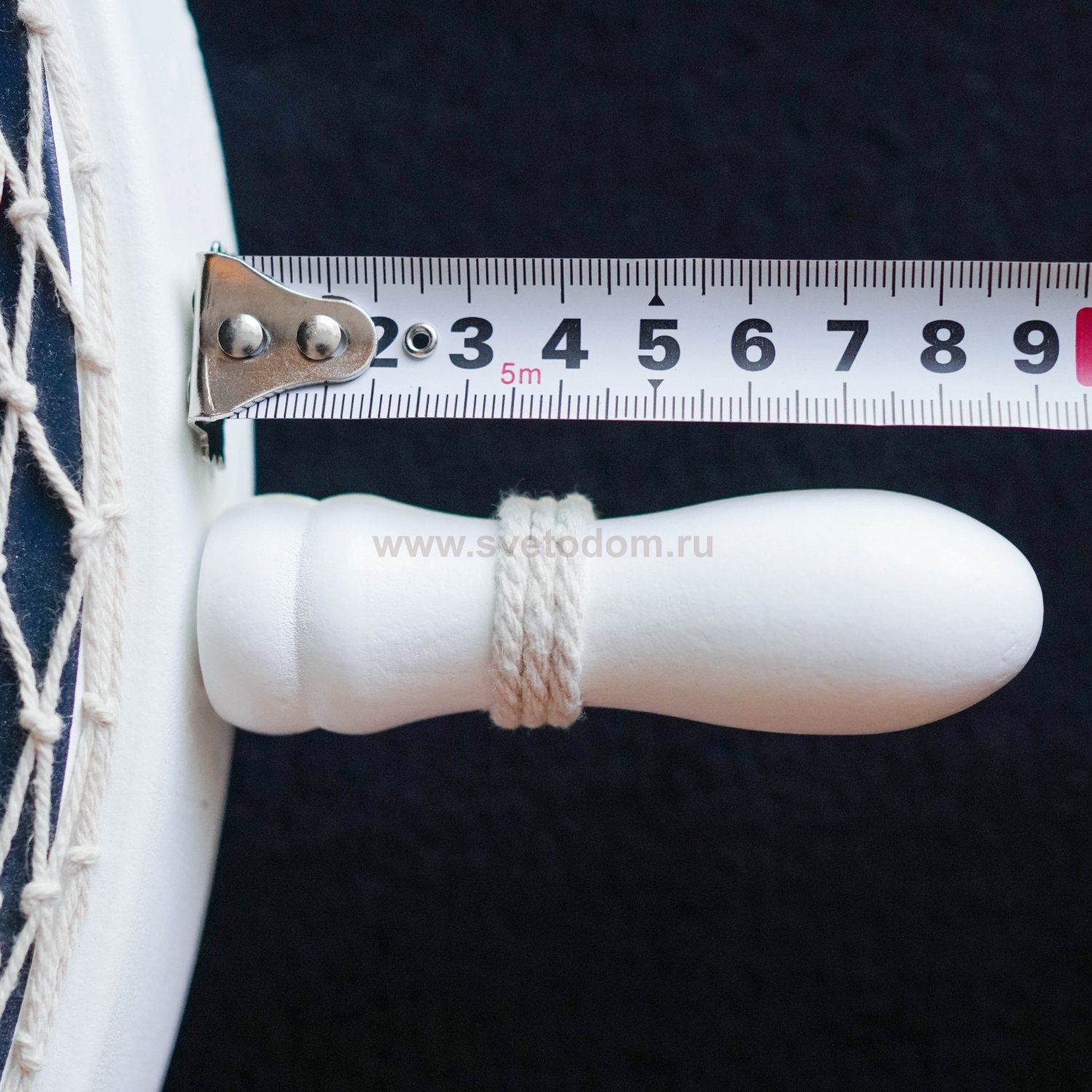 Светильник штурвал 40Вт Arte lamp A2523PL-1WH с пультом HELM