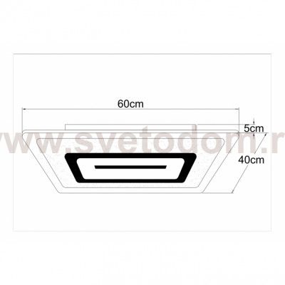 Светильник светодиодный Arte lamp A2525PL-1WH SCENA