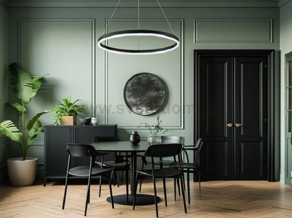 Подвесная люстра Arte Lamp A2548SP-45BK SIREN