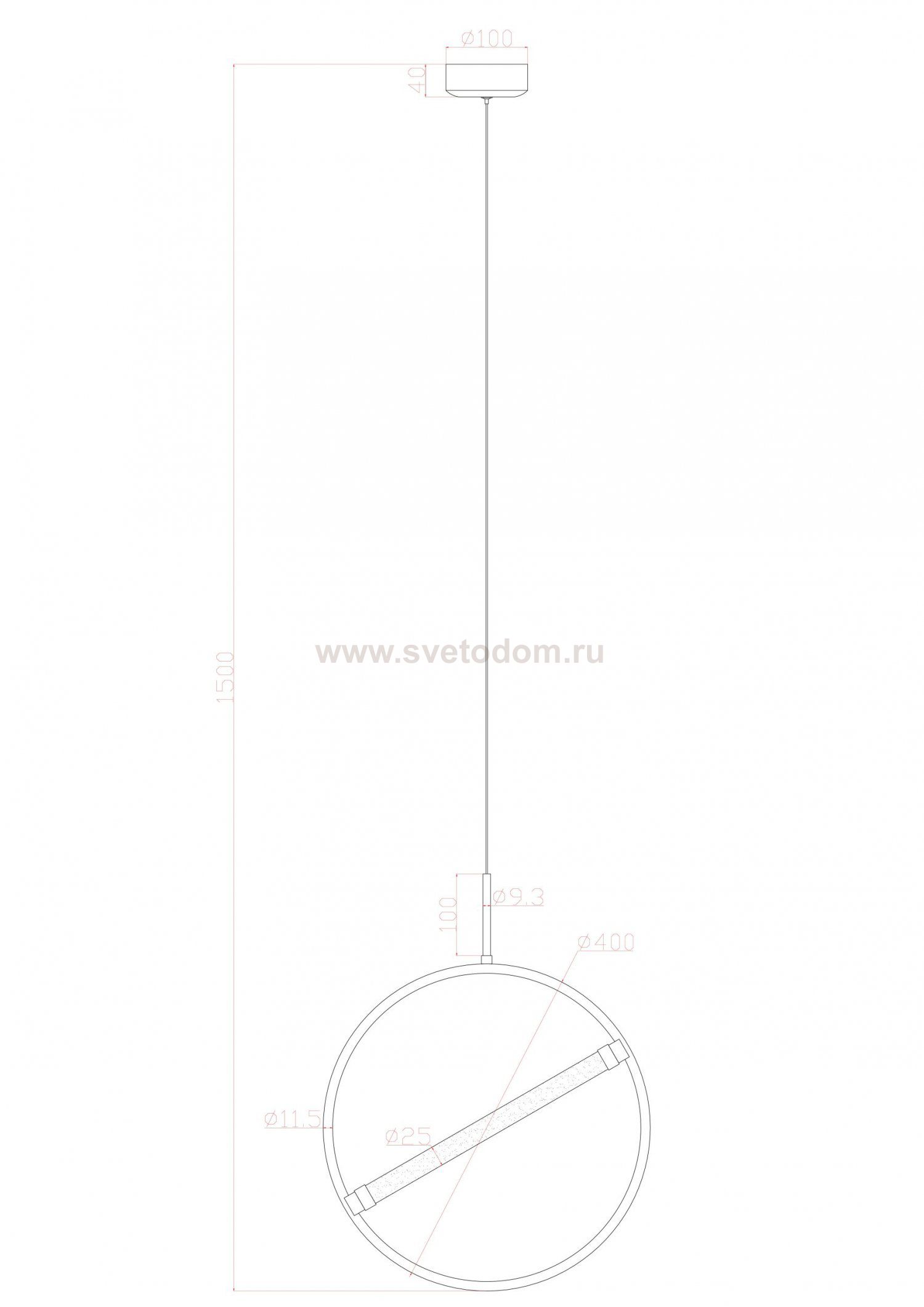 Светильник подвесной Arte lamp A2565SP-1PB DOLORES DOLORES