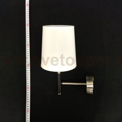 Светильник настенный бра с абажуром Arte Lamp A2589AP-1SS RODOS