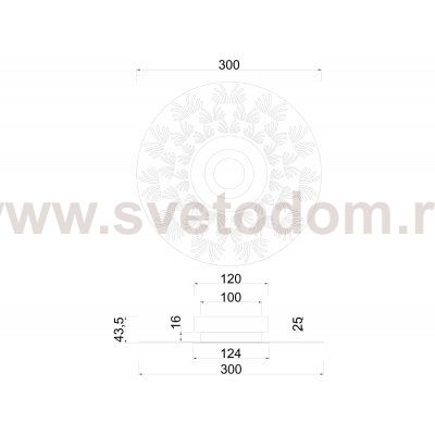 Светильник настенный Arte Lamp A2643AP-1GO BISCOTTO