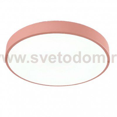 Светильник светодиодный 60Вт 400мм Arte lamp A2661PL-1PK ARENA розовый с пультом