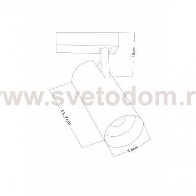 Светильник потолочный Arte lamp A2665PL-1WH VINSANT