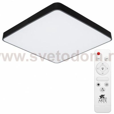 Светильник светодиодный потолочный 100Вт Arte Lamp A2669PL-1BK SCENA