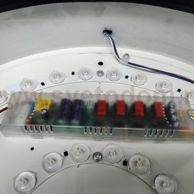 Светильник светодиодный с пультом 148Вт 500мм Arte Lamp A2688PL-1BK 