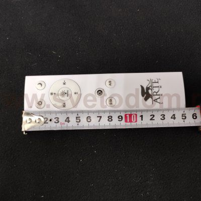 Светильник светодиодный с пультом 148Вт 500мм Arte Lamp A2688PL-1BK 