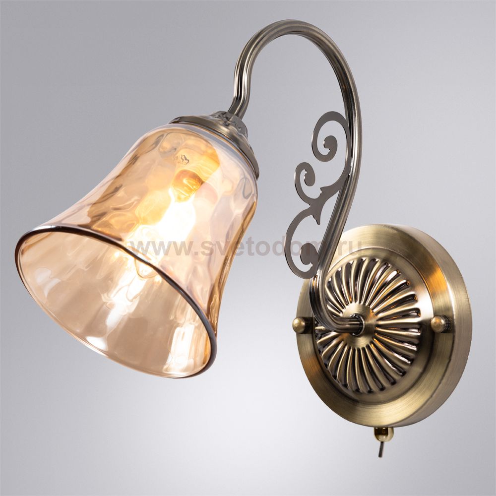 Светильник настенный бра Arte lamp A2702AP-1AB NICOLE