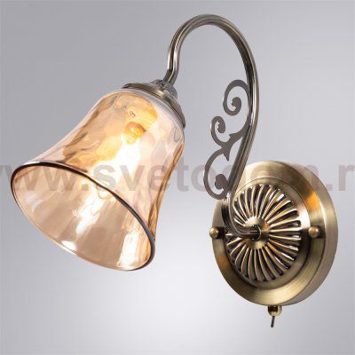 Светильник настенный бра Arte lamp A2702AP-1AB NICOLE