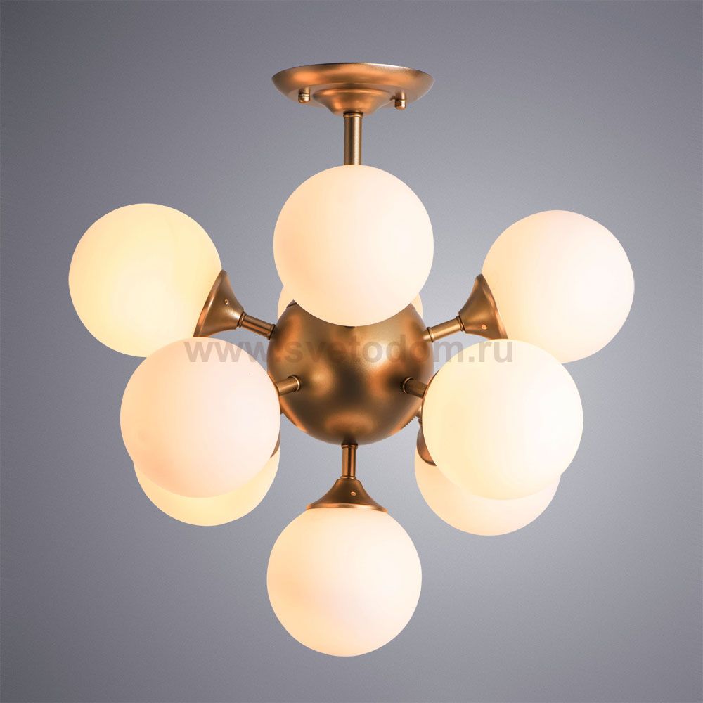 Люстра потолочная Arte Lamp A2704PL-9SG FOBOS