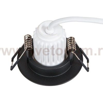Точечный встраиваемый светильник Arte Lamp A2761PL-1BK MIRA MINI