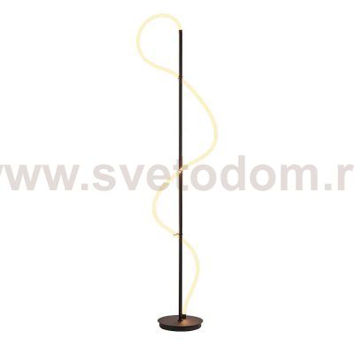 Торшер с изогнутым неоном Arte lamp A2850PN-35BK KLIMT