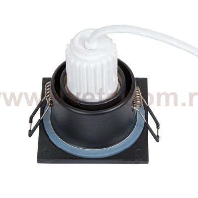 Точечный встраиваемый светильник Arte Lamp A2858PL-1BK HELM MINI