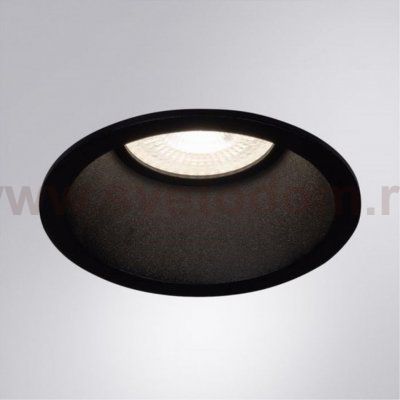 Светильник точечный встраиваемый со сменной лампой Arte Lamp A2864PL-1BK DASH