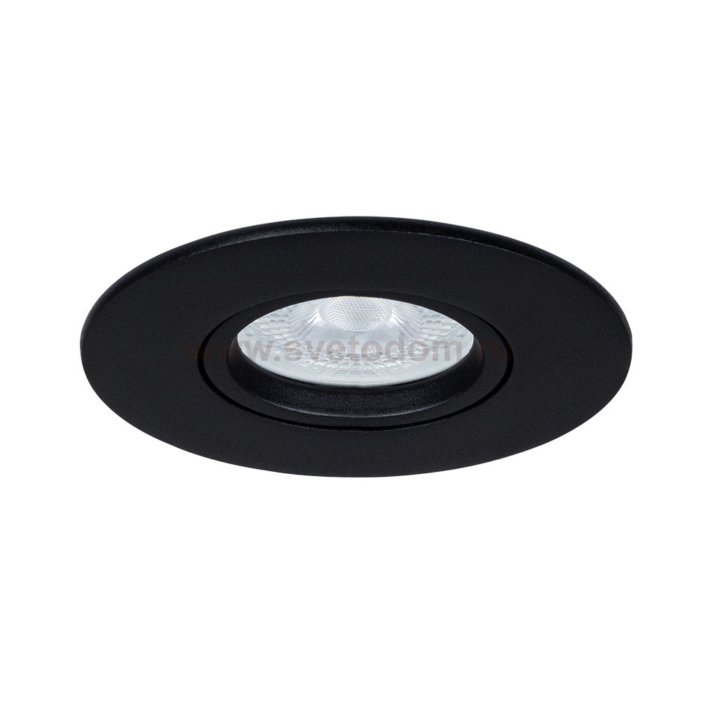 Светильник точечный встраиваемый со сменной лампой Arte Lamp A2867PL-1BK GIRO